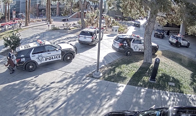 UNLV releases video of campus shooter killed by police after 3 ...