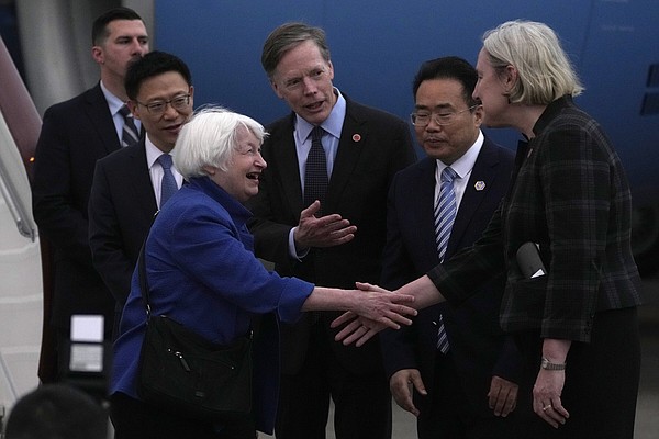US Treasury chief visits China | The Arkansas Democrat-Gazette - Arkansas' Best News Source - Vimarsana News