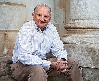 Submitted Photo of Elliot West taken in 2014. Photo courtesy of the University of Arkansas.