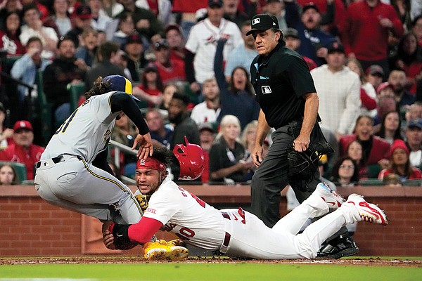 Contreras drives in pair for Brewers in 2-1 win against Cardinals | Jefferson City News Tribune - Vimarsana News