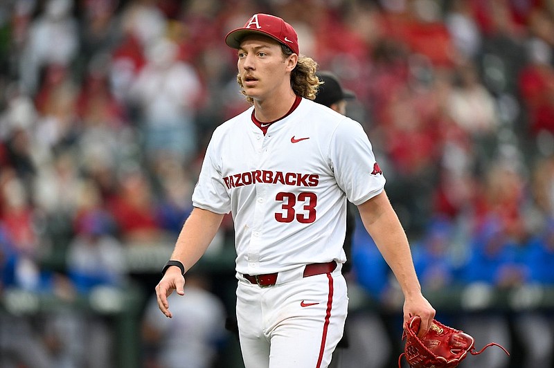 Pitcher of the year Hagen Smith leads 7 Arkansas baseball players on ...