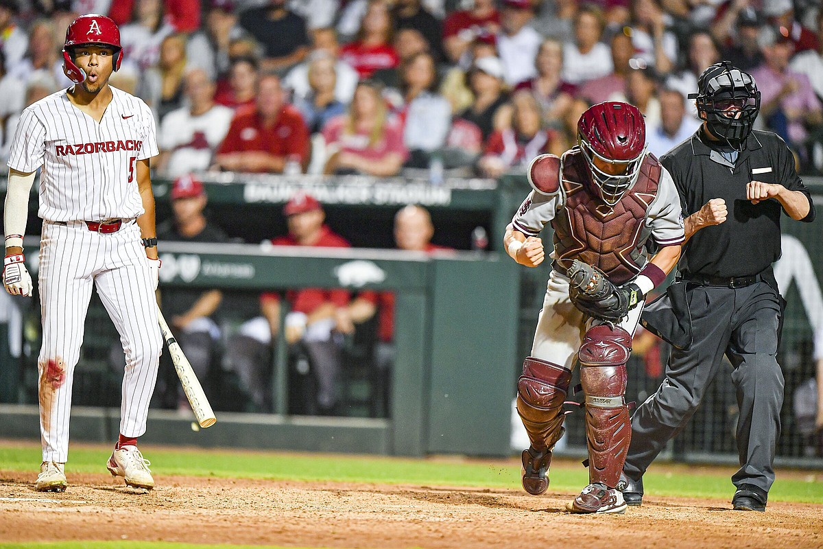 Saturday night wild: Razorbacks issue 10 walks; Bulldogs even series ...