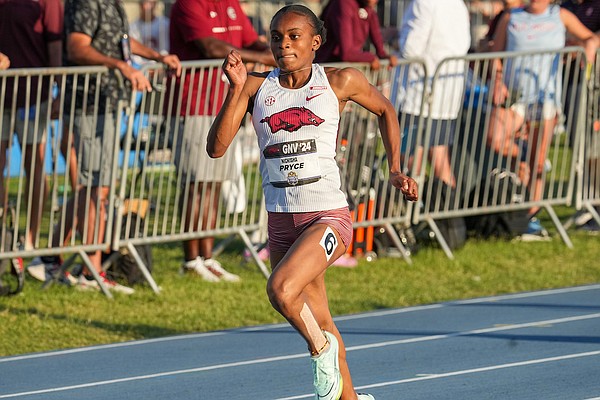 Arkansas Sprinter Nickisha Pryce Named Semifinalist For The Bowerman ...