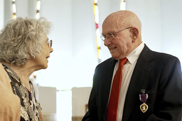 Veteran finally gets Purple Heart | The Arkansas Democrat-Gazette - Arkansas' Best News Source - Vimarsana News