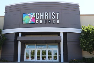 After meeting for months at Farmington High School, Christ Church is moving Sunday to its new location in the Northwest Arkansas Mall in Fayetteville.
(Special to the Democrat-Gazette/Christ Church)