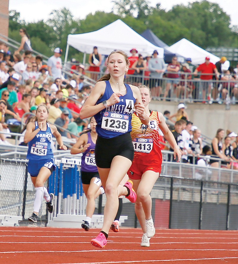 Jamestown’s Sorrells takes second in Class 1 girls javelin on final