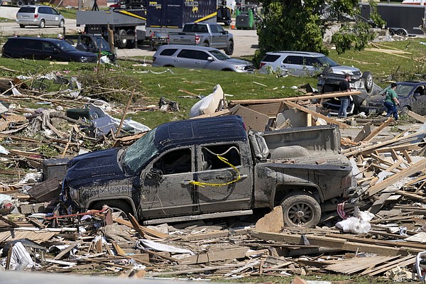 5 dead, at least 35 hurt in Iowa twisters | The Arkansas Democrat-Gazette - Vimarsana News