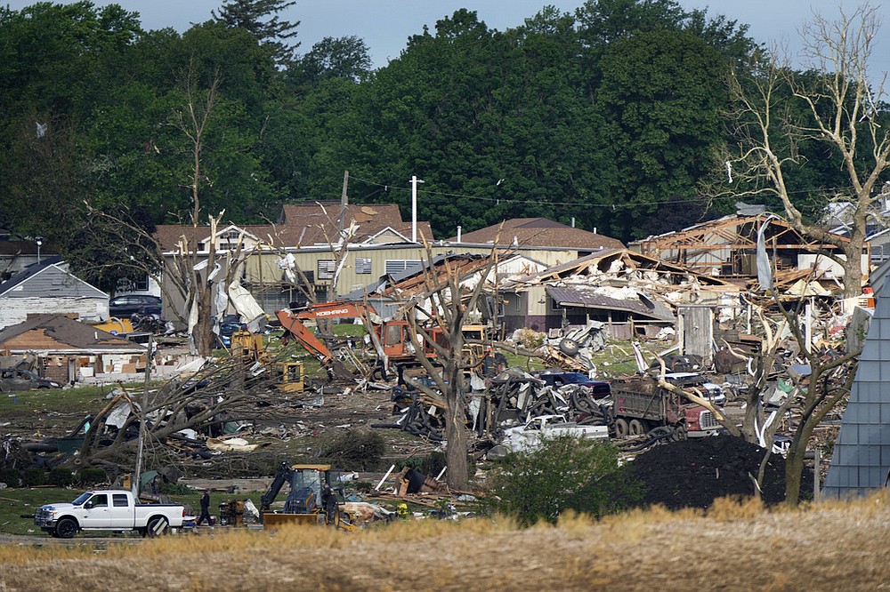 Authorities search for survivors after tornado slams Iowa | The ...