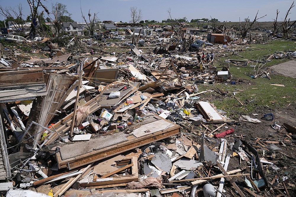 Authorities search for survivors after tornado slams Iowa | The ...