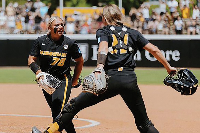 Missouri pitchers combine for two-hitter in super regional win vs. Duke ...