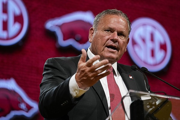 SEC Spring Meetings: Arkansas' Sam Pittman Weighs In On Possible Roster ...