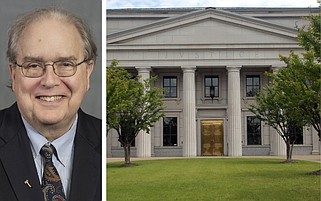 Pulaski County Circuit Judge Morgan "Chip" Welch (left) and the Arkansas Supreme Court building in Little Rock are shown in these undated file photos. (Left, courtesy photo; right, Arkansas Democrat-Gazette file photo)