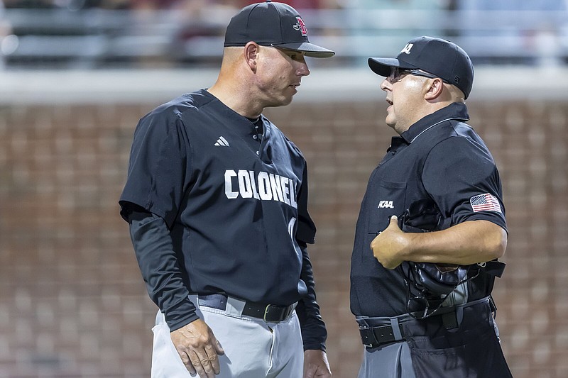 Arkansas State formally introduced Mike Silva as its new head baseball coach. Silva, shown while coaching at Nicholls State, replaces Tommy Raffo who was relieved of his duties on May 29. Silva has spent most of his career coaching in the college ranks, but spent a year as an area scout for the San Diego Padres in 2016.
(AP/Vasha Hunt)