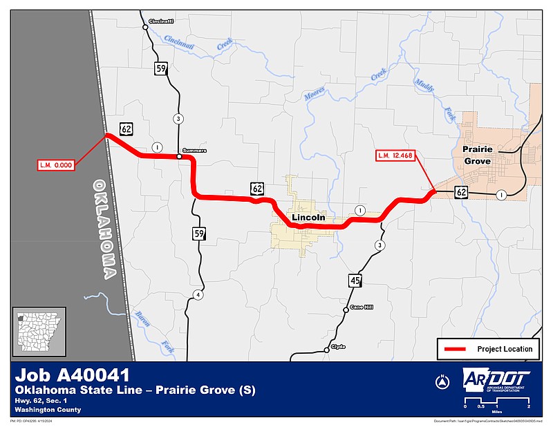 Arkansas Department Of Transportation To Take Bids On U.S. 62 Paving ...