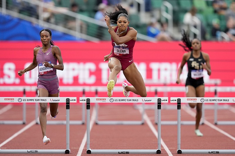 Razorback Glenn advances to semifinals of 400 hurdles | The Arkansas ...