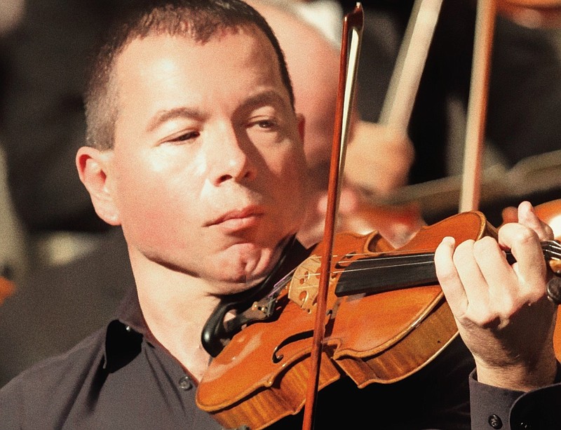 Violinist Kiril Laskarov plays music written for and/or dedicated to "Violin Virtuosos," Sept. 6 at North Little Rock's St. Luke's Episcopal Church and Sept. 11 at Hot Springs Village's Presbyterian Kirk in the Pines...(Special to the Democrat-Gazette)..Submitted photo