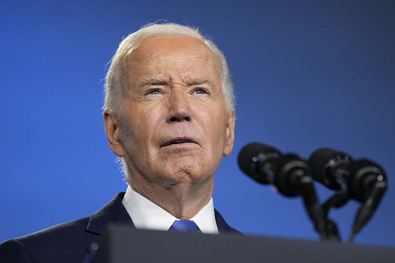 Biden holds solo news conference during NATO summit | The Arkansas ...