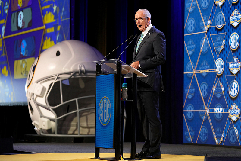 SEC Commissioner Greg Sankey remains hopeful on future of college sports despite challenges | Whole Hog Sports