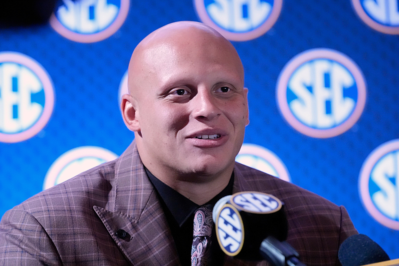 VIDEO: Landon Jackson, Taylen Green and Andrew Armstrong speak at 2024 SEC  Football Media Days | Whole Hog Sports