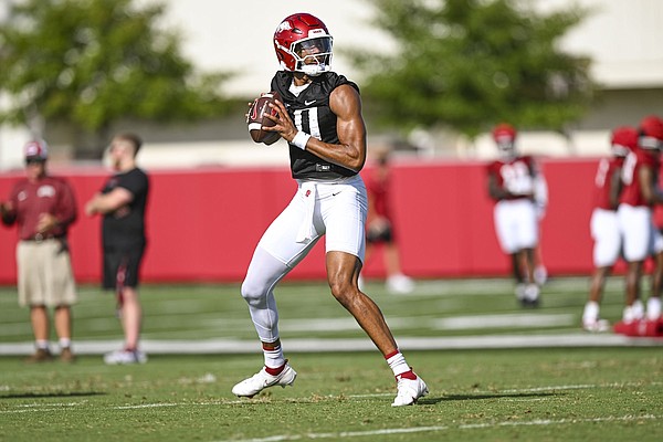 Arkansas quarterbacks: Bobby Petrino ready to let go of Taylen Green