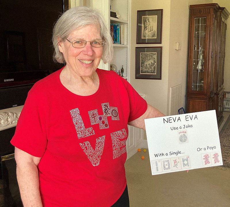 Ellen Lowitz has taught several hundred people in Little Rock to play Mah Jong..(Arkansas Democrat-Gazette/Kimberly Dishongh)