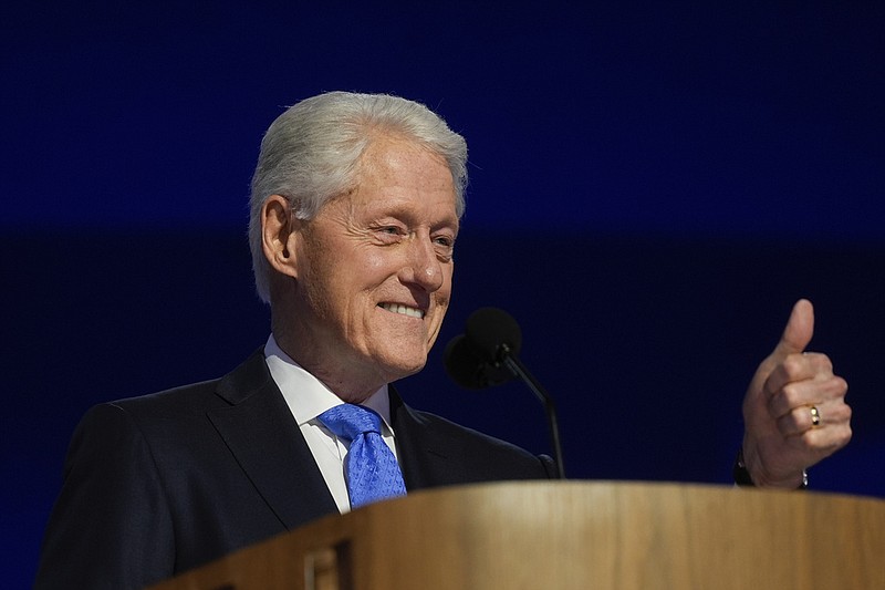 Bill Clinton calls Harris ‘president of joy,’ says Trump ‘creates chaos