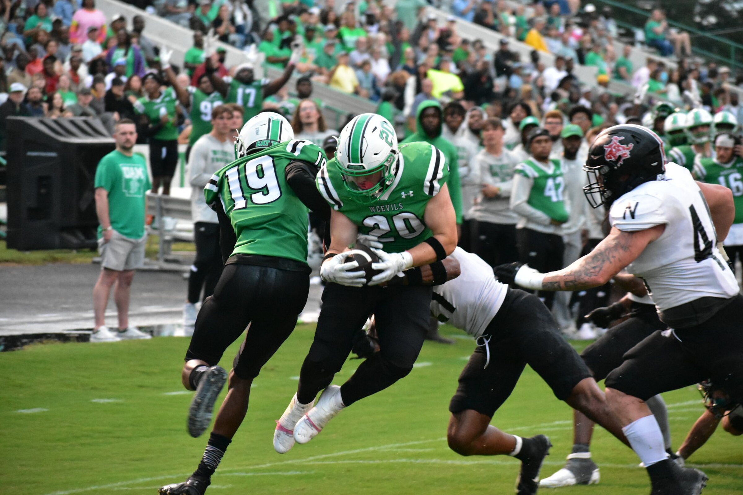Weevils’ running secures first win