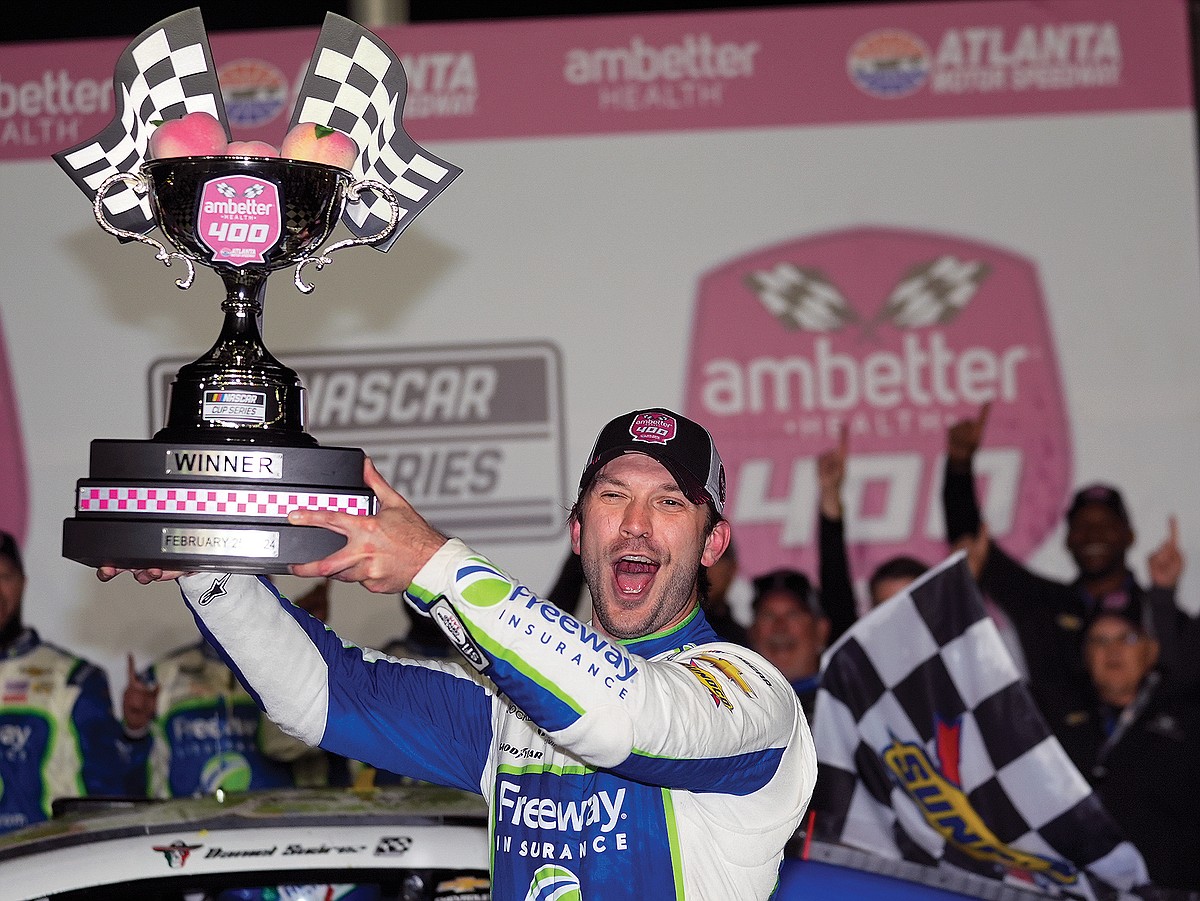 Suarez returns to site of closest race finish in NASCAR history ...