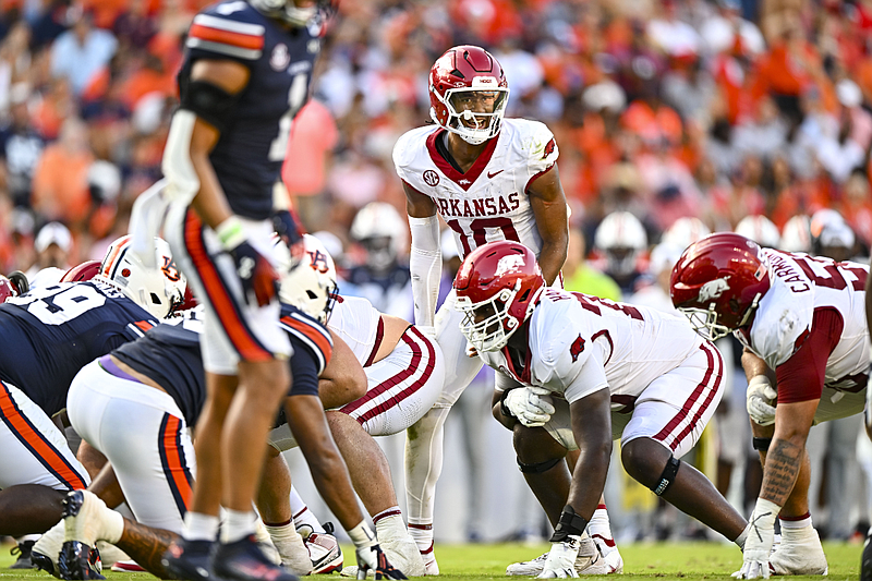 Notable stats, PFF grades from Arkansas football&rsquo;s win over Auburn 