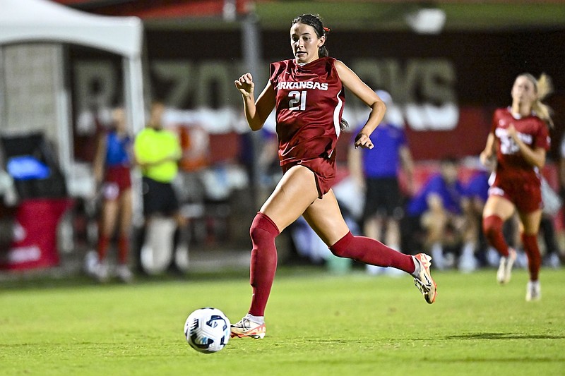 Arkansas soccer's Ava Tankersley named SEC Offensive Player of the Week ...