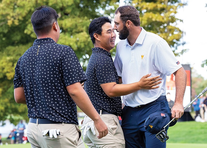 Scheffler’s trashtalking side comes out at Presidents Cup vs. Kim