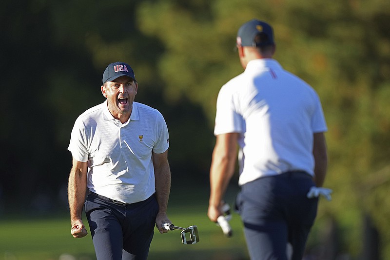 Team USA wins all five matches in opening session of Presidents Cup