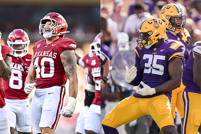 Head to Head Comparing Arkansas football, LSU position by position
