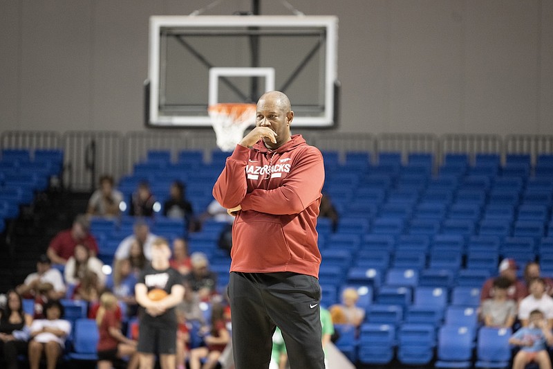 WATCH Kenny Payne previews Arkansas men's basketball exhibition