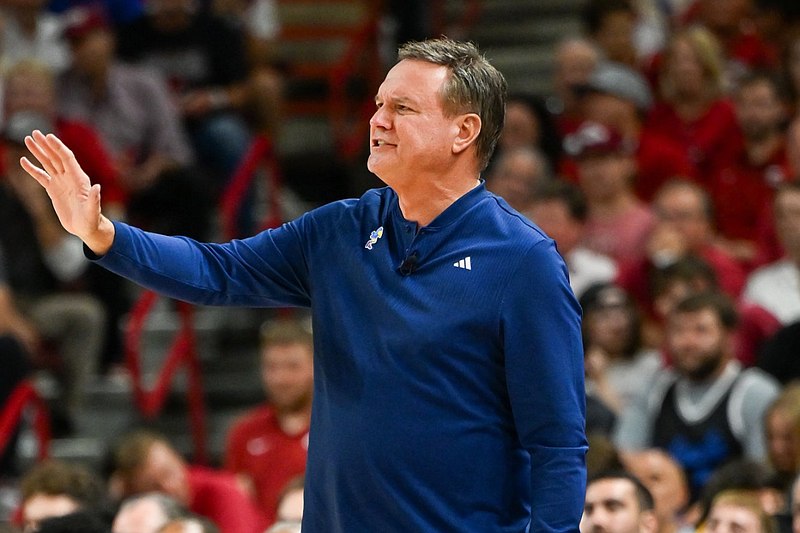 Bill Self Arkansas basketball 'better than some' John Caliparicoached