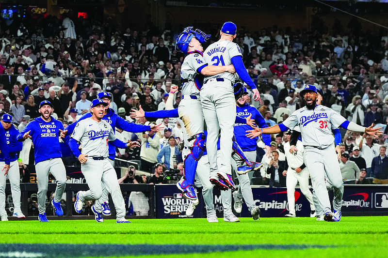 World Series champ Dodgers have eye on repeat titles Jefferson City