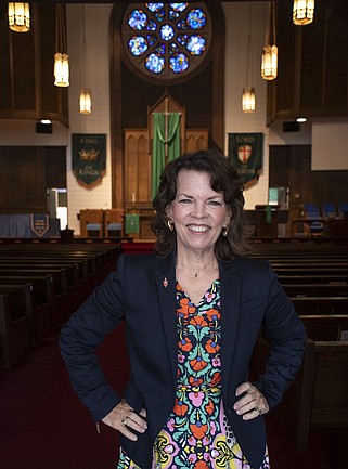 “I think we can learn from each other as we try to seek lives of love and lives of purpose. Whatever it is that we have to give to make that happen, it’s worth it.” - Bishop Laura Merrill
(Arkansas Democrat-Gazette/Cary Jenkins)