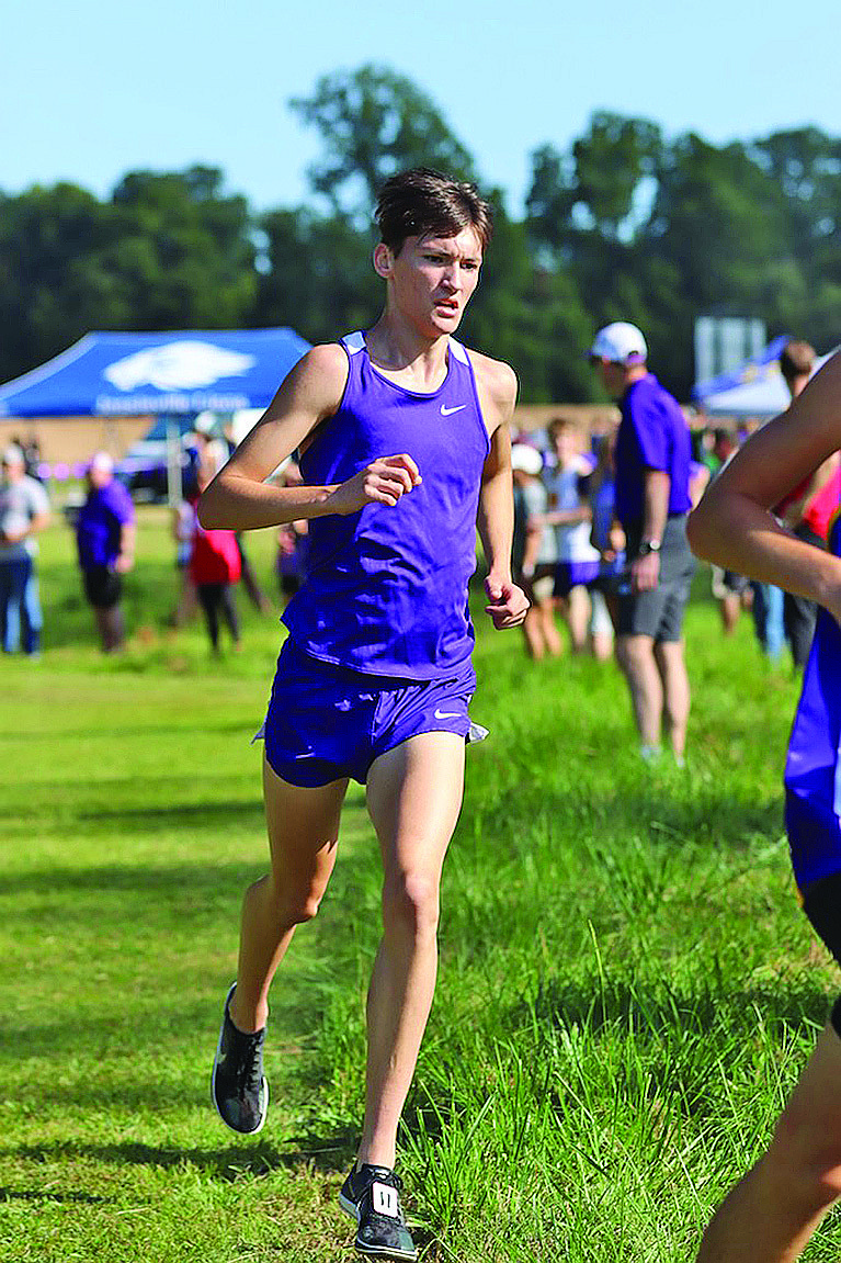 El Dorado's Zachary McMillon was an All-Conference performer in cross country. The senior is a finalist for Fall Sports Male Athlete of the Year.