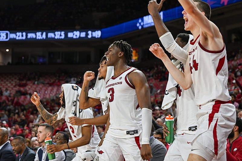 Arkansas men win by third largest margin in program history | The Arkansas  Democrat-Gazette - Arkansas' Best News Source