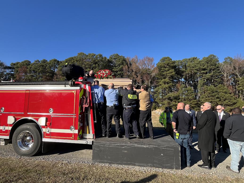 Funeral held for former White Hall fire chief