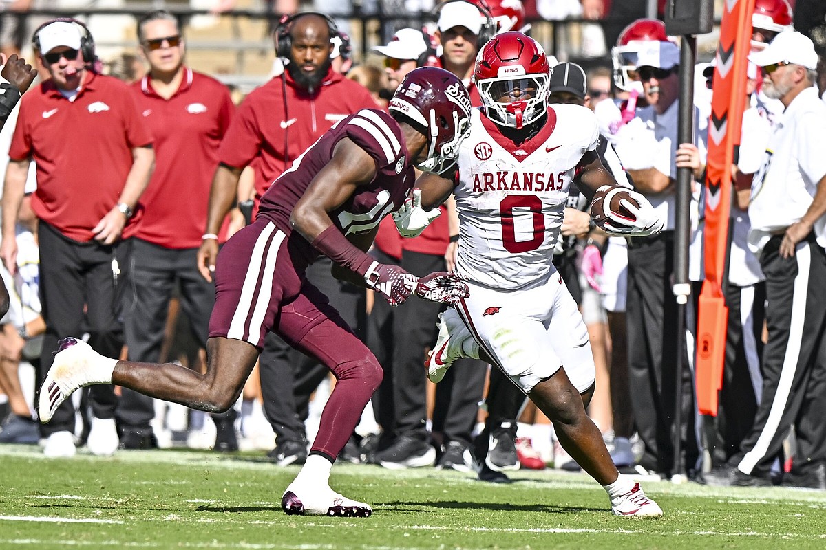 Reports: Hogs RB Russell hits portal | Arkansas Democrat Gazette