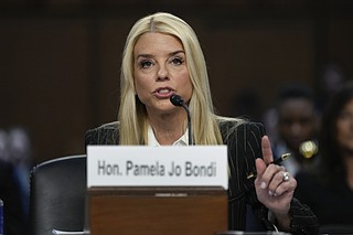 Bondi in her confirmation hearing says Trump was 'targeted' by Justice  Department investigations | Chattanooga Times Free Press