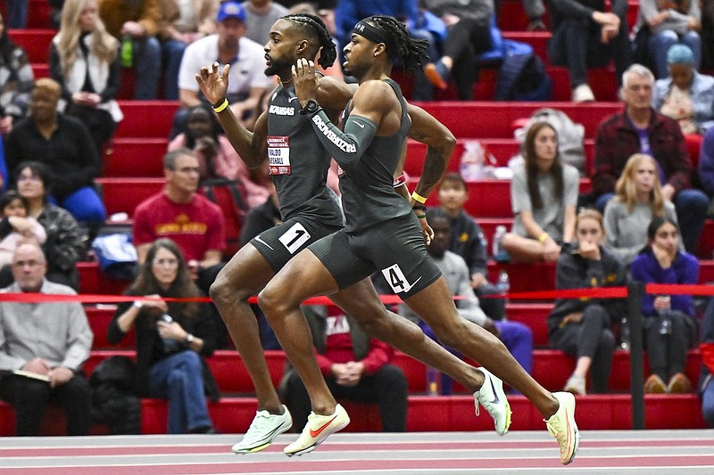 Arkansas 800 runner Rivaldo Marshall rebounds on opening day of ...