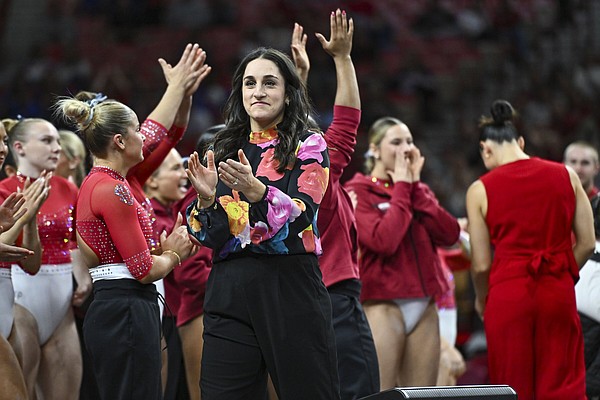 UA gymnasts playing the numbers game | Northwest Arkansas Democrat-Gazette