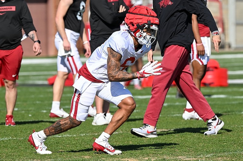 Raylen Sharpe capitalizing on familiarity with Bobby Petrino's Arkansas ...