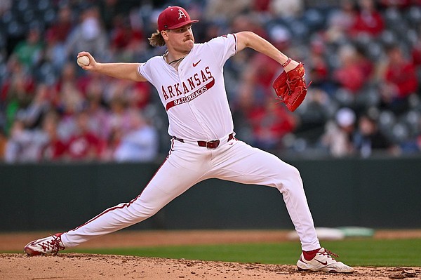 Arkansas baseball gets another win after strong start by Ben Bybee ...