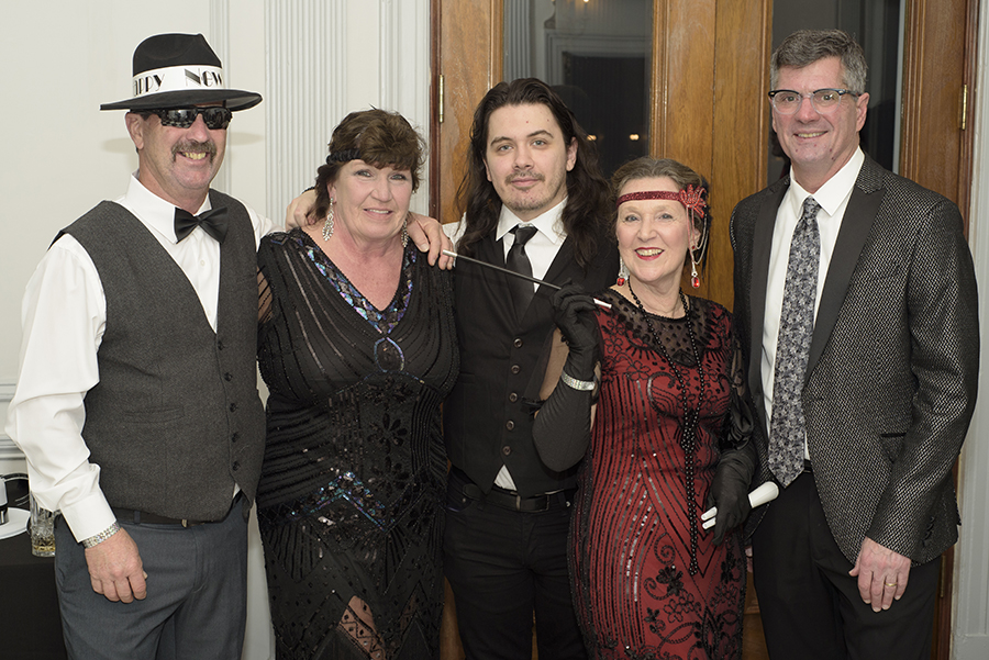 Photo by Michael Hampton / Bruce Osbonlighter, Corky Bosch, Tyler Jacome and Annette & Gary Adkins