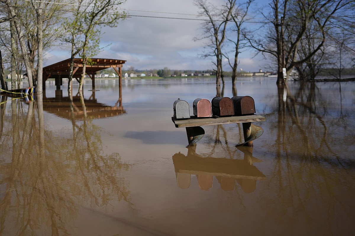Swollen rivers are flooding towns in the US South after a prolonged ...