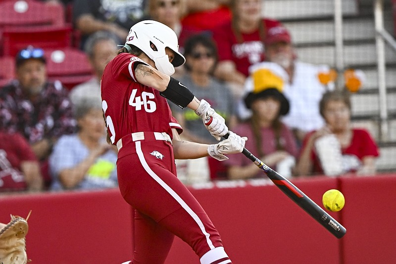 Arkansas softball notebook: Kailey Wyckoff's career day helps ...