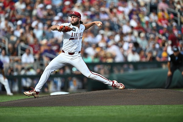 Arkansas baseball pitcher Zach Root will start vs. UCLA in elimination ...